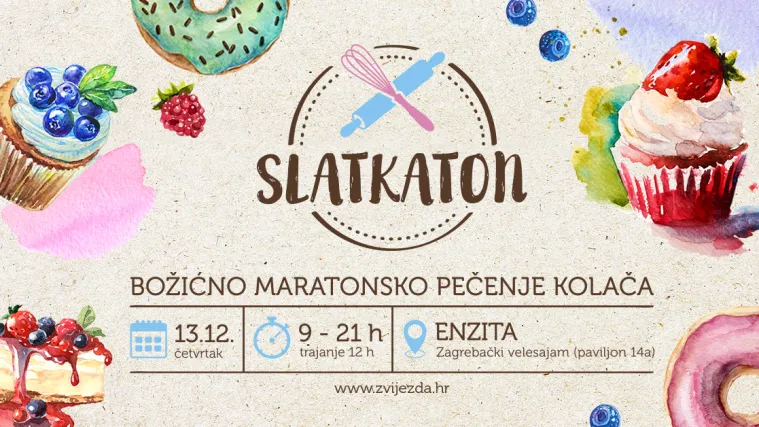 Zvijezda organizira Slatkaton - maraton pečenja kolača za slastičare amatere