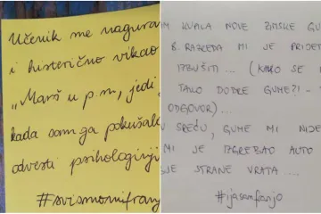 Na Facebooku dijele vlastita strašna iskustva s učenicima