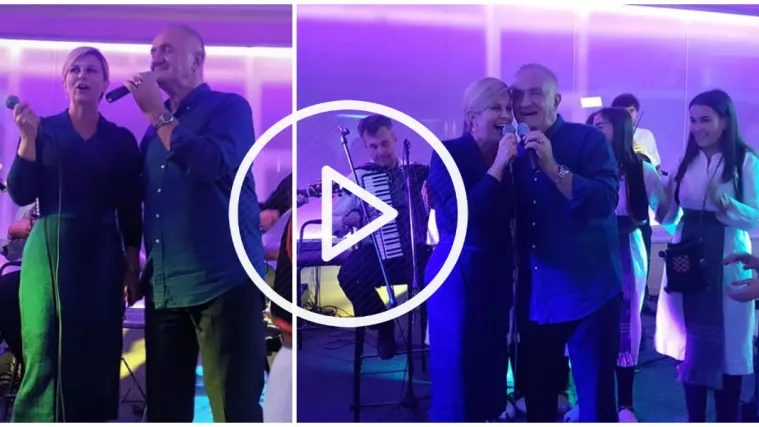 'Sve predsjedničine pjesme': Grabar-Kitarović ponovno u duetu s Matom Bulićem