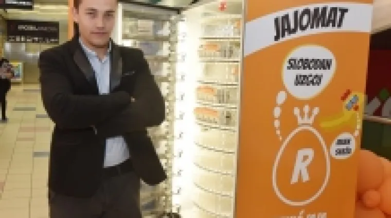 Nakon prve studentske mreže, mladi poduzetnik iz Pakova sela osmislio inovativni koncept - jajomat!