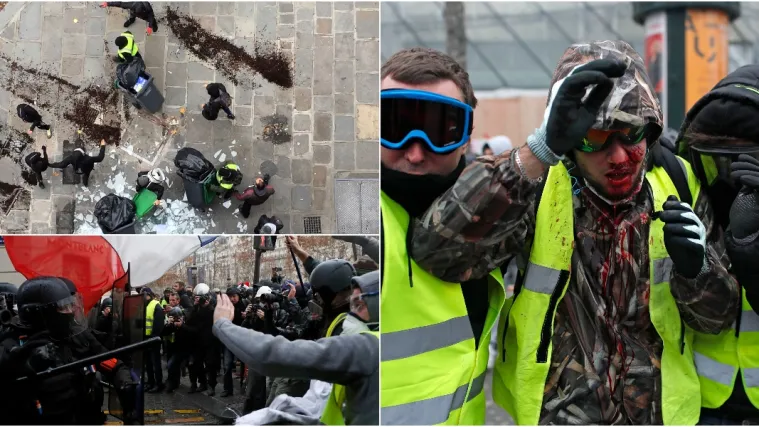 &Scaron;tete u Parizu su jo&scaron; veće nego pro&scaron;li vikend: U pritvoru &scaron;irom zemlje 1.220 osoba!