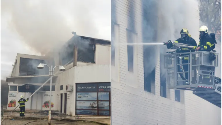 Vatrogasci iza&scaron;li na teren, sumnja se da gori otpad