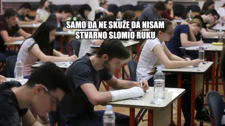 &Scaron;alabahteri na đonu tenisica: Kako smo sve varali na testovima prije bubica i mobitela
