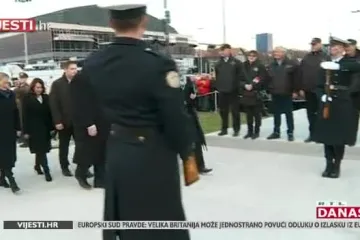 Otkriven spomenik Franji Tuđmanu, predsjednica: 'Zadužio nas je za mnoga stoljeća