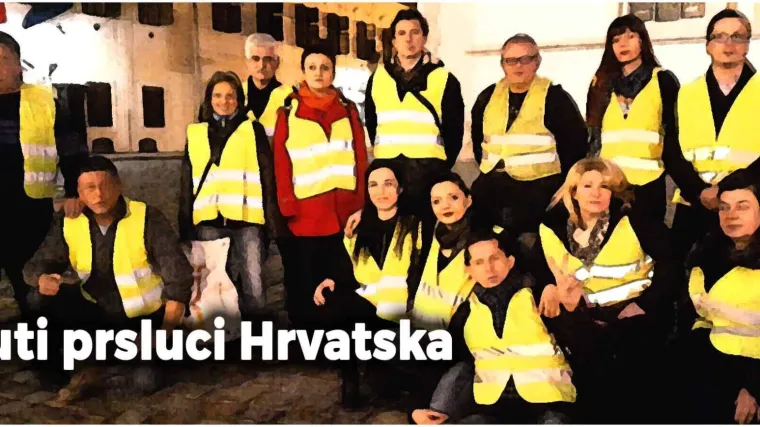 Hrvatski 'Žuti prsluci' najavili prosvjede: Prvi kreću ovu subotu u tri grada!