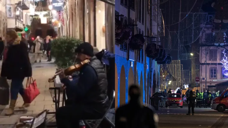 VIDEO Pogledajte kako je u samo nekoliko sekundi blagdansko ozračje pretvoreno u ratnu zonu