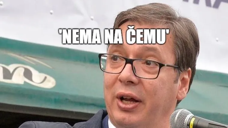 Vučić otkrio najveću iluziju: 'Kako njih tisuću napravi da ih izgleda kao da ih je milijun?'