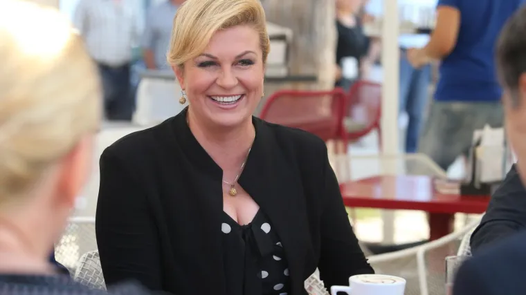 Dvije kave kao etička letvica Kolinde Grabar-Kitarović