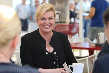 Dvije kave kao etička letvica Kolinde Grabar-Kitarović