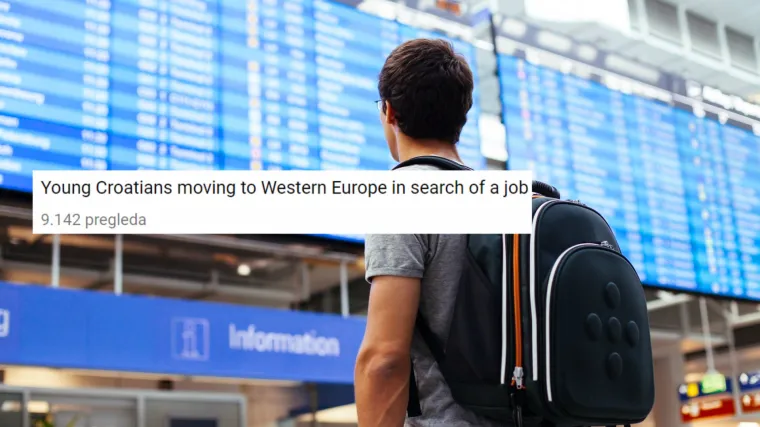 I strani mediji pi&scaron;u o iseljavanju mladih Hrvata: 'Vlada ne čini ni&scaron;ta da zaustave egzodus'