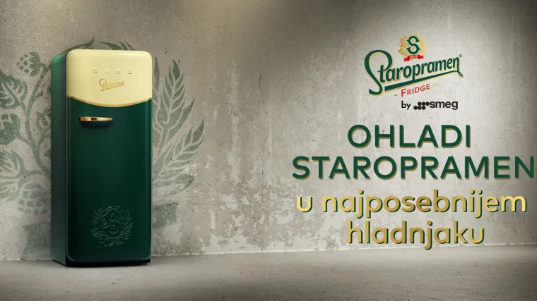 Snimi najbolju kombinaciju hrane i Staropramena i osvoji SMEG hladnjak!