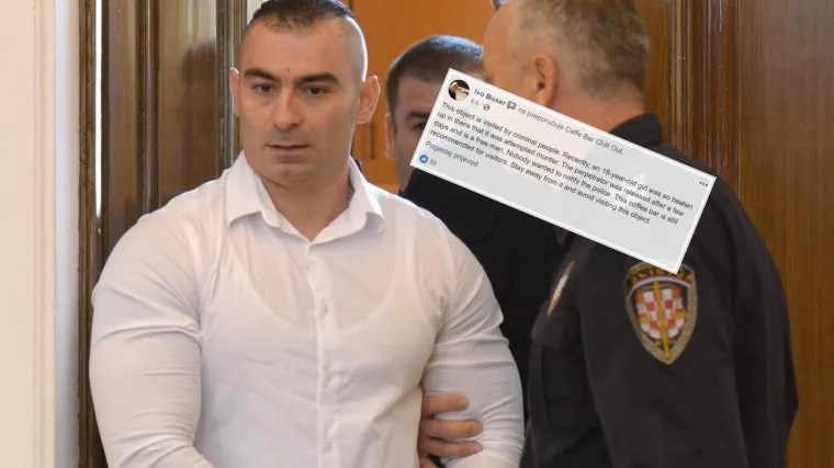 'Vrlo opasno mjesto': Pročitajte što ljudi pišu o kafiću gdje je Daruvarac premlatio djevojku