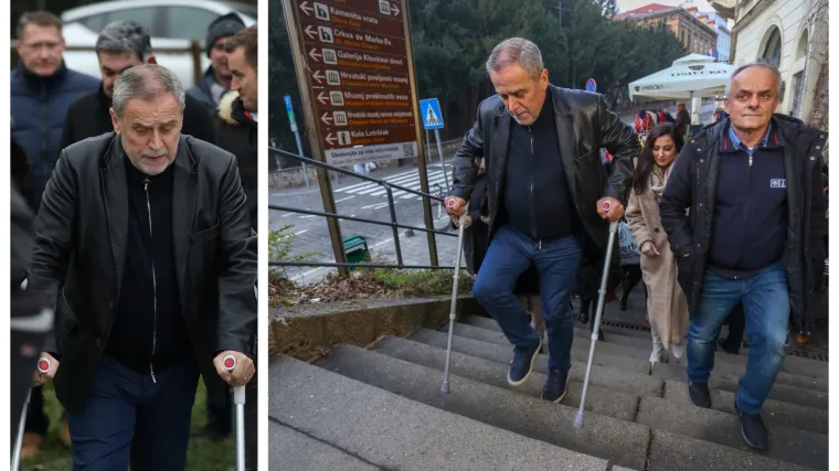 Iz bolnice na posao: RTL s Milanom Bandićem, na &scaron;takama pro&scaron;ao pola grada