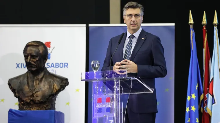 Plenković: 'HDZ je najjača stranka u zemlji, radimo sve ono &scaron;to smo obećali'