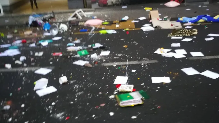 Hrpa stvari blokirala promet na Tre&scaron;njevci, nju su odveli u bolnicu