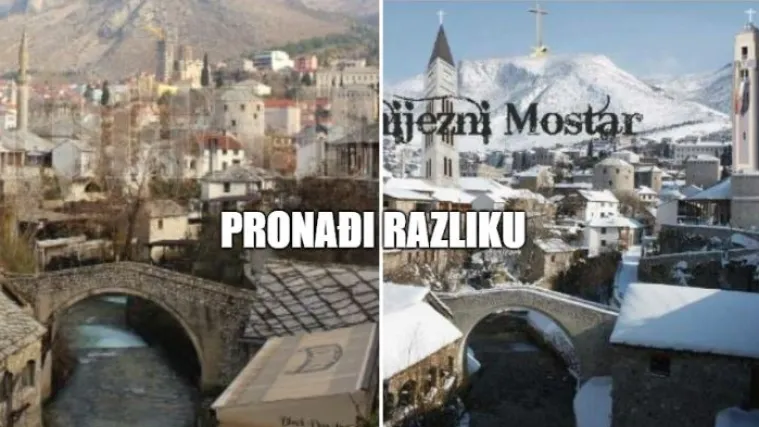 Hrvatska turistička agencija foto&scaron;opirala Mostar: 'Ovo je nepo&scaron;tivanje kulturnog nasljeđa jednog grada'