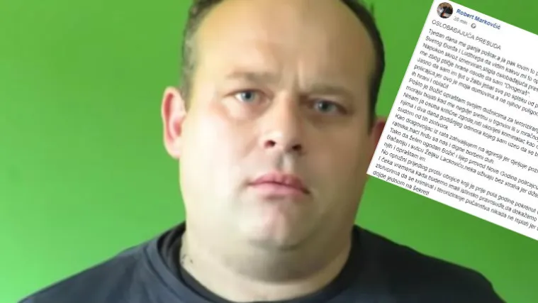 Zbog ptičje hrane ga osudili da je 'drogera&scaron;': Robert Markovčić Moko oslobođen