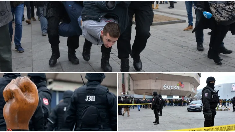 Zavr&scaron;ilo prosvjedno okupljanje: Novo najavljeno u srijedu, pozvali na suzdržavanje od nasilja