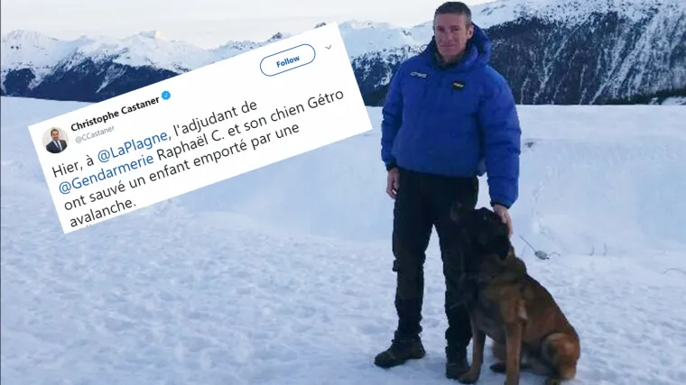 Dječaka (12) zatrpala lavina, spasio ga pas tragač: 'Ovaj podvig jednak je čudu'