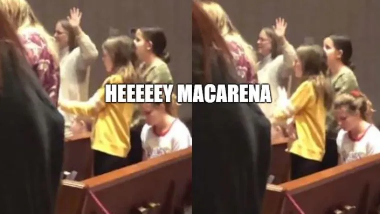 Djevojčici dosadila misa pa usred crkve zaplesala Macarenu, svi smo mi barem jednom bili ona