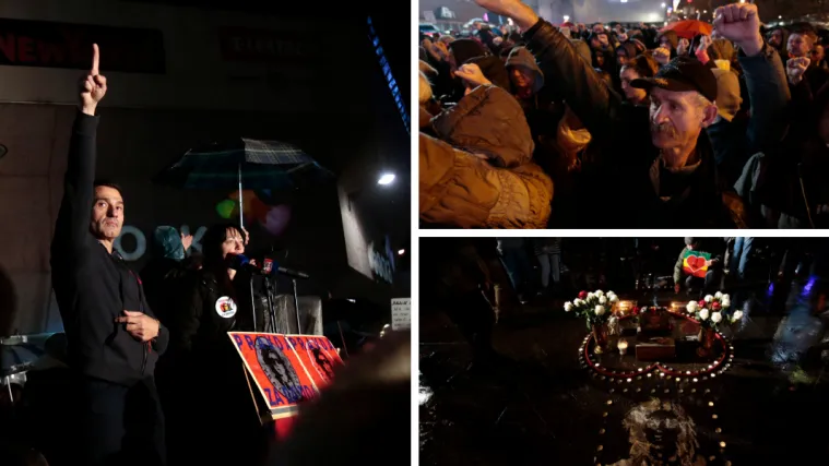 Prosvjednici "Pravde za Davida" spriječili koncert u Banja Luci: 'O&scaron;tećena je oprema, a trg blokiran'