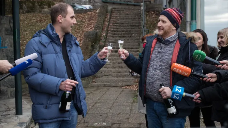 &Scaron;ampanjcem otvorili novu žičaru koja jo&scaron; nije sagrađena