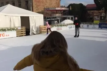 Novogodišnja škola klizanja u Križevcima