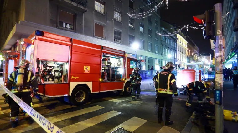 Požar u podzemnoj garaži u centru Zagreba: Nema ozlijeđenih, evakuirano 80 ljudi