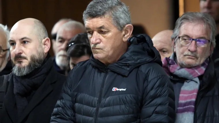 Posljednji ispraćaj Jakše Fiamenga iz Splita