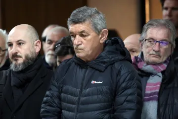 Posljednji ispraćaj Jakše Fiamenga iz Splita