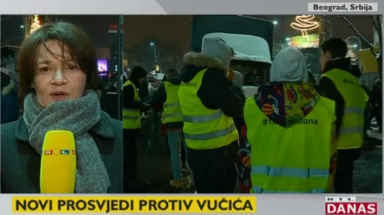 Beograd prosvjeduje peti vikend u nizu: 'Vučić je zbog porasta broja ljudi na ulicama ublažio retoriku'