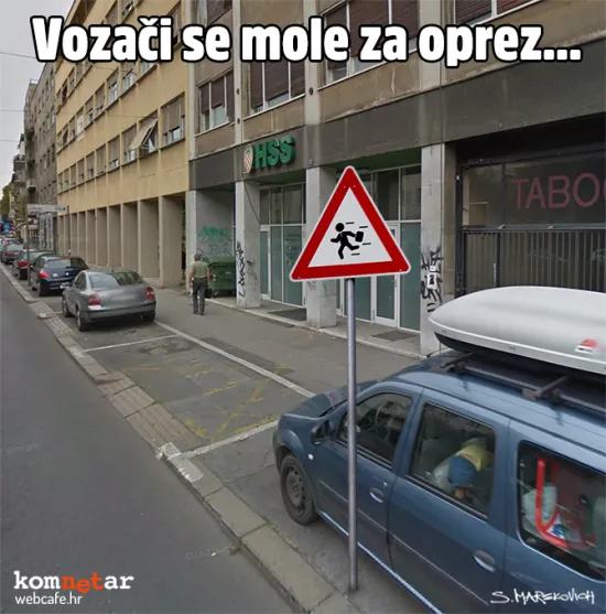 Oprez, prebjezi na cesti