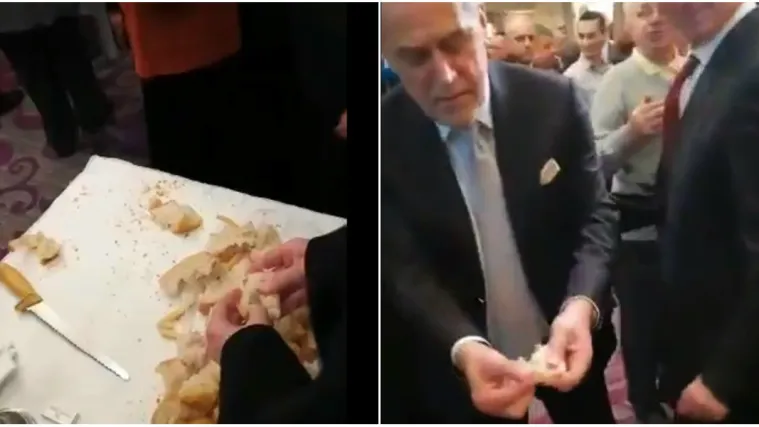  Pogledajte kako su pravoslavni pop i Pupovac namjestili Bandiću novčić