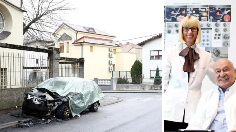 Poznatom ginekologu zapalili luksuzni terenac: 'Nisu nam prijetili, ne znam za&scaron;to bi ikome bili na meti'