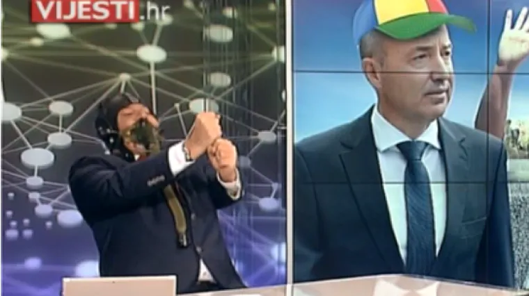 'Tu je palica, pa Damire, pazi na raketu!'