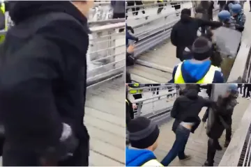 Video snimljen u neredima u Parizu postao hit