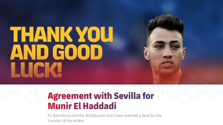 Munir iz Barcelone u Sevillu za samo milijun eura