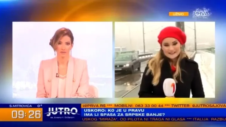 Neočekivana reakcija: Voditeljica u emisiji uživo održala lekciju mlađoj kolegici i postala HIT!