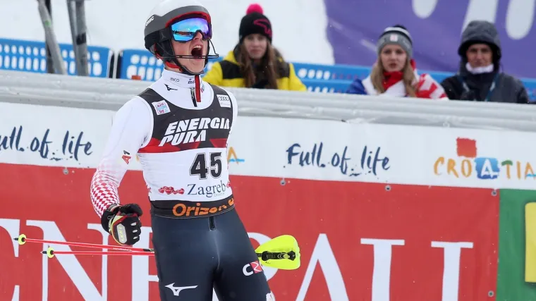 Nova senzacija hrvatskog skijanja: Kolega nakon 21. mjesta u prvoj vožnji doskijao do &scaron;estog!