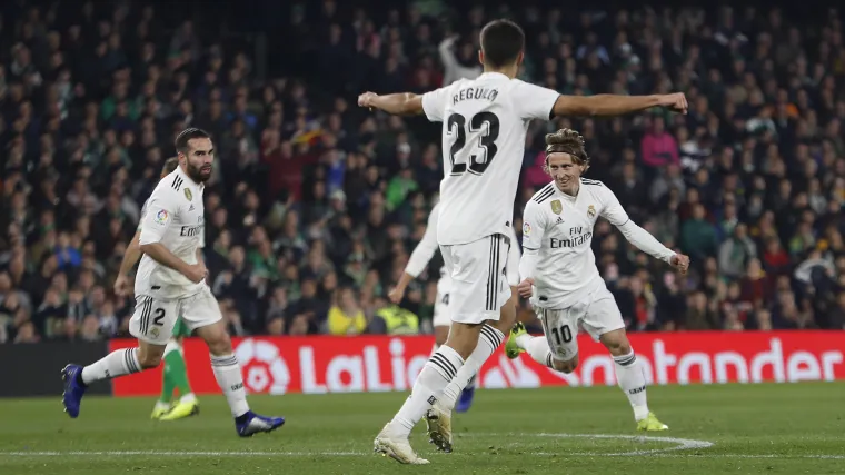 Real Madrid te&scaron;ko do pobjede kod Betisa, Luka Modrić strijelac prvog pogotka