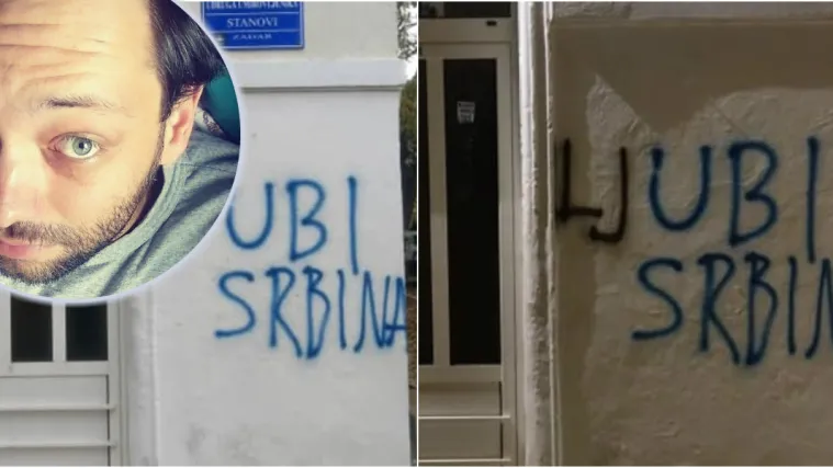 Nadopisao LJ ispred grafita 'Ubi Srbina': 'Dobio sam jako puno podr&scaron;ke, ali ne glasne'