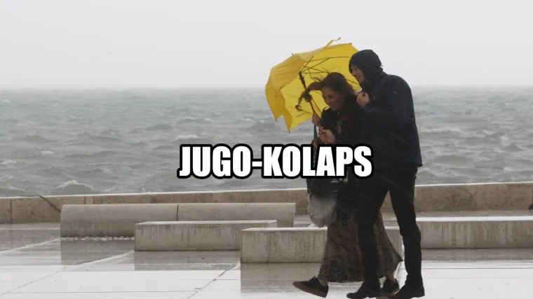 Diljem Dalmacije krenulo puhati jugo, poslovna sfera u kolapsu, nitko ne radi