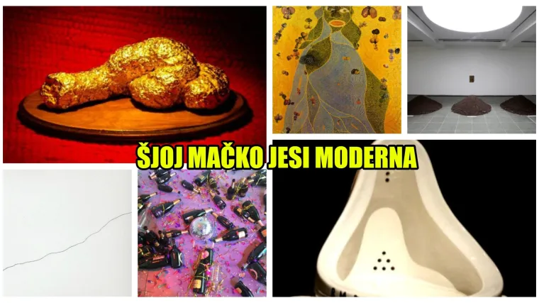 Pisoari, izmet i hrpe zemlje: TOP 10 najgorih primjera moderne umjetnosti