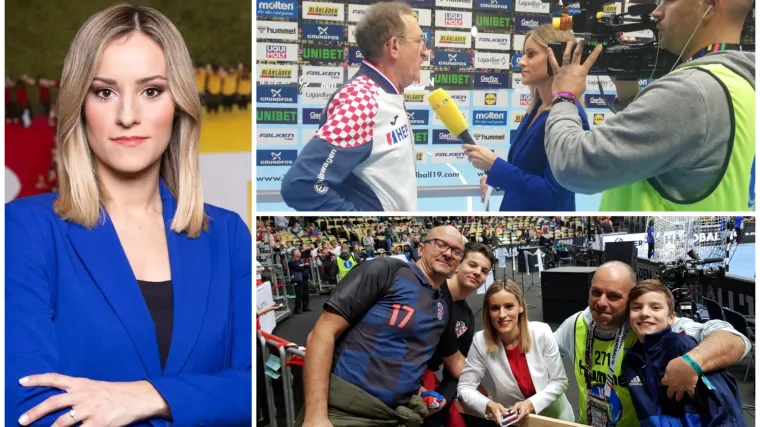 Dnevnik reporterke: Za vrijeme javljanja uživo lopta me pogodila dva puta, pa mi je pukla čizma...