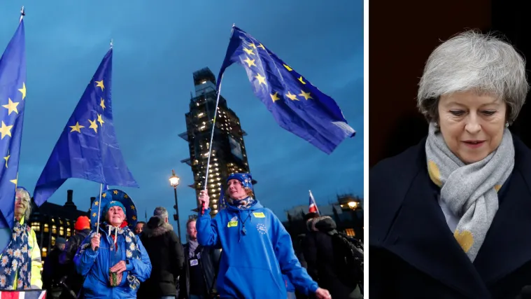 Zastupnici odbacili Brexit: Iako je te&scaron;ko poražena, May vjerojatno ostaje na vlasti