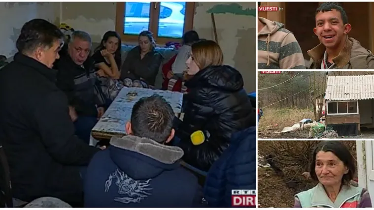 Direkt prvi u romskim naseljima u srcu Gorskog kotara: Žive bez struje i vode, njih 80 se kupa u prljavoj kadi