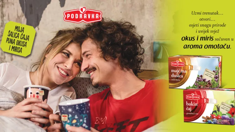 Podravka čajevi: Omiljeni ritual i za duh i za tijelo