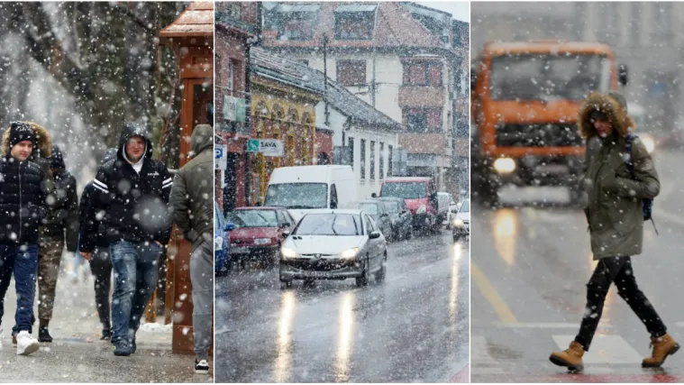 Snijeg pada diljem Hrvatske: Prometnice pod snijegom, olujni vjetar stvara probleme