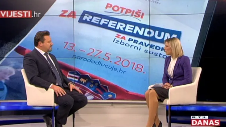 Ku&scaron;čević o novom zakonu: 'Predložit ćemo da DIP bude zadužen za provjeru potpisa za referendum'