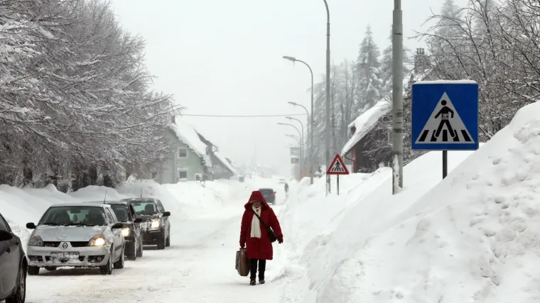 Osjet hladnoće i do -10 &deg;C: Snijeg će biti sve če&scaron;ći, a do vikenda će se zabijeliti i mnoge nizine